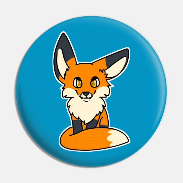 Sly Fox Pin by Catbreon