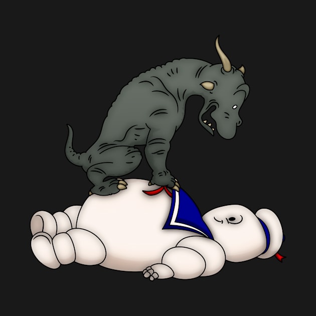 Stay Puft Pounced by JPenfieldDesigns