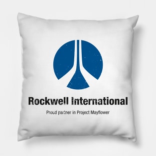 Rockwell International (aged look) Pillow