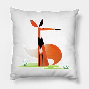 Polygonal Fox Pillow