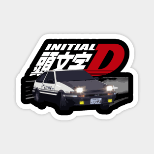 toyota trueno ae86 corolla INITIAL D Magnet