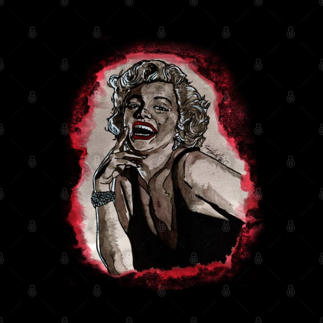 Marilyn Monroe - Red by BladeAvenger