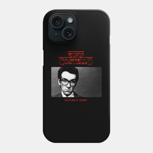 elvis costello Phone Case by partikelir.clr