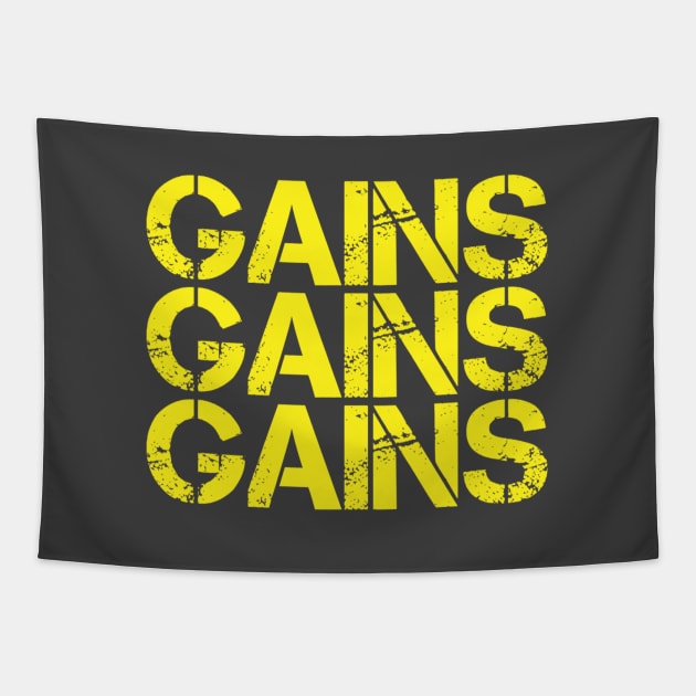 Gains x 3 Tapestry by Live Together