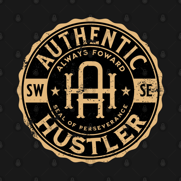 Authentic Hustler distressed seal by SpaceWiz95