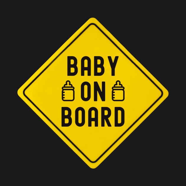 Baby On Board Bottle Bumper by FTF DESIGNS