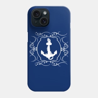 maritime anchor Phone Case