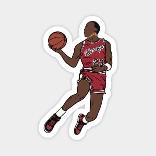 MJ Dunk Contest Magnet