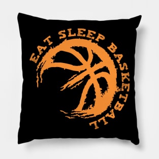 Eat Sleep Basketball Repeat Pillow