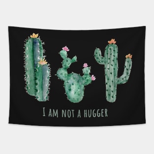 I am not a hugger Tapestry