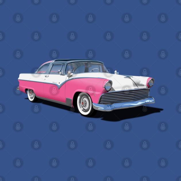 FORD Fairlane Crown Victoria Skyliner 1955 by TheStuffInBetween