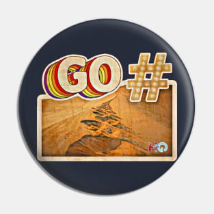 Go Pound Sand - Hipster Golf Pin