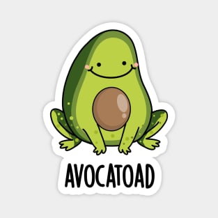 Avocatoad Funny Avocado Toad Pun Magnet