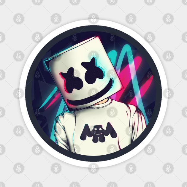 Marshmello Magnet by DenielHast