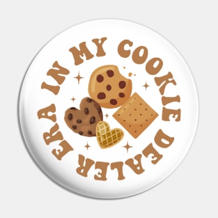 In My Cookie Dealer Era, Cookie Dealer Girl Scout, Girl Scout Cookie Dealer, Cookie Dealer (2 Sided) Pin