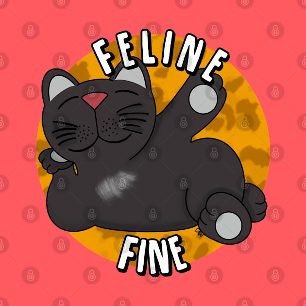 Feline Fine by The Lemon Stationery & Gift Co