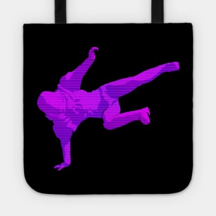 Cyberpunk Vaporwave Break Dancing Tote