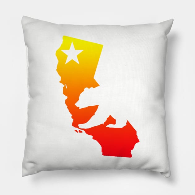 California State Pillow by Sneek661