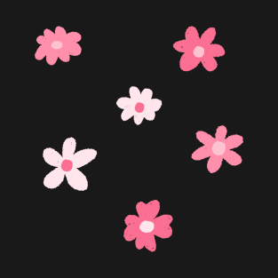 pink flower sticker pack T-Shirt