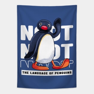 Noot Noot Penguin Meme Tapestry