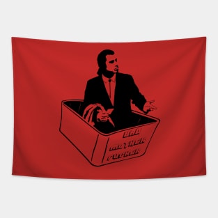 John Travolta Confused Empty Wallet Tapestry