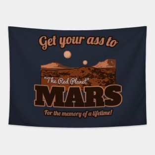 Get Your Ass to Mars version 2 Tapestry