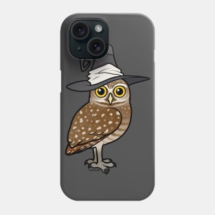 Burrowing Owl Witch Phone Case