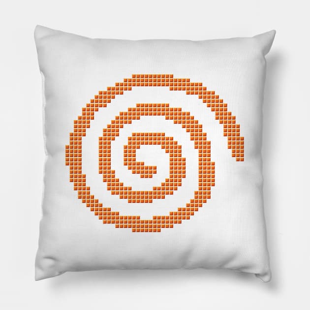 Dreamcast Pixel Cubes Pillow by CCDesign