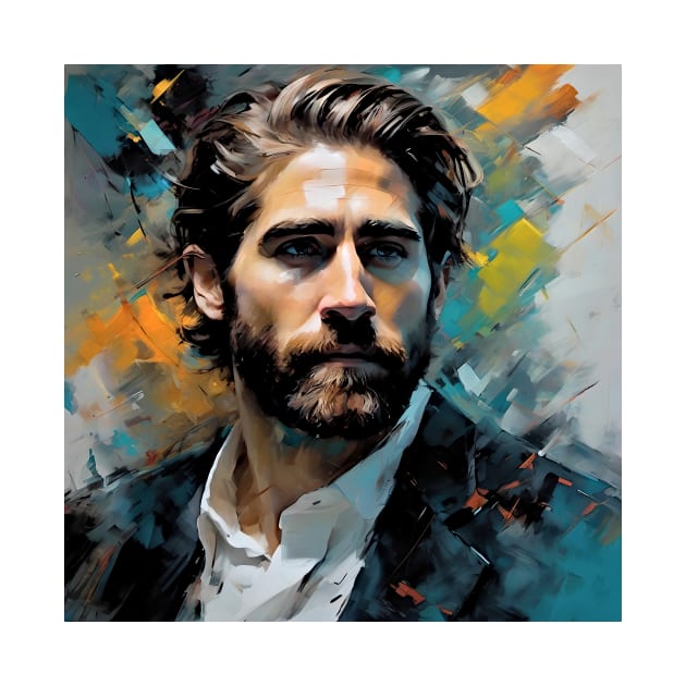 Portrait of Jake Gyllenhaal by bogfl