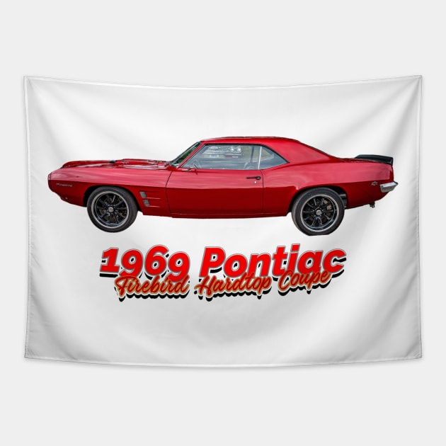 1969 Pontiac Firebird Hardtop Coupe Tapestry by Gestalt Imagery