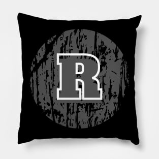 Letter R Pillow