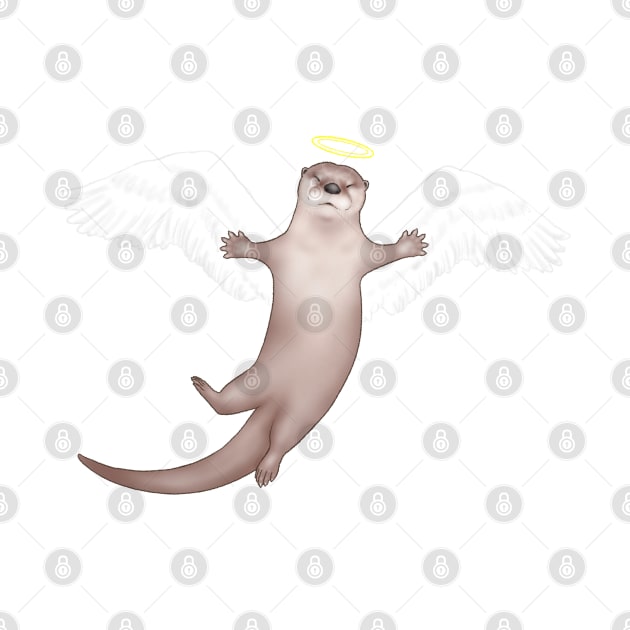 Angel Otter by OtterFamily