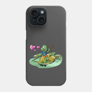 Frog in love Phone Case