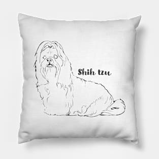 Shih tzu Pillow