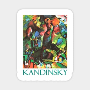 Picture with Archer by Wassily Kandinsky Magnet