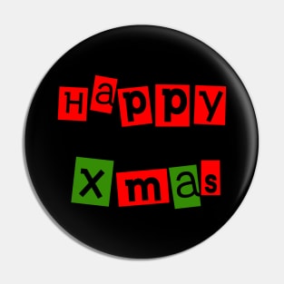 Happy xmas Pin