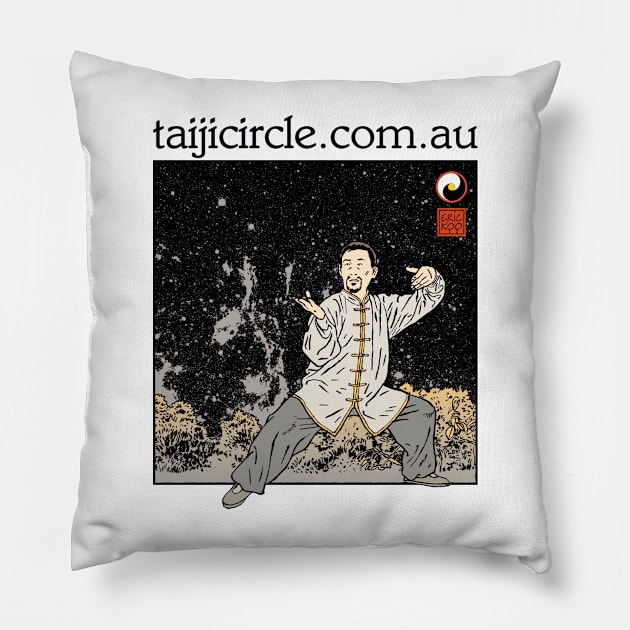 Chen Tai Chi at Night Pillow by erickoo