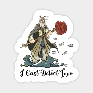 Roleplaying RPG Valentines Day TableTop Wizard Partner Gift Magnet