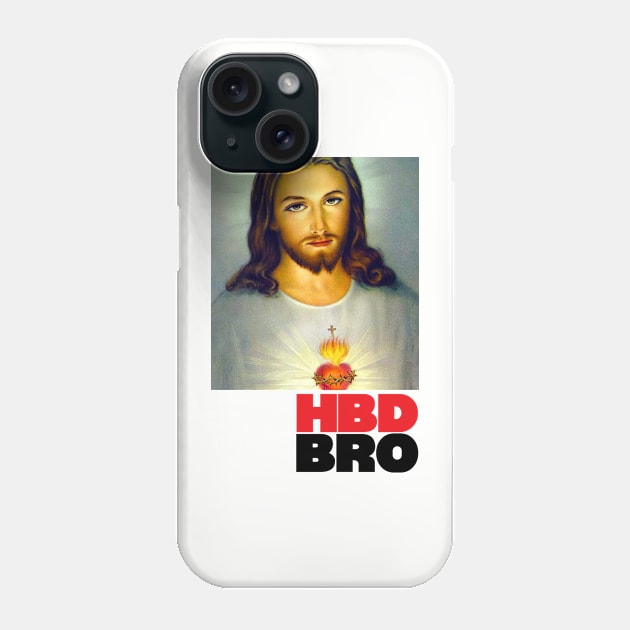 Happy Birthday Jesus Phone Case by Wearing Silly