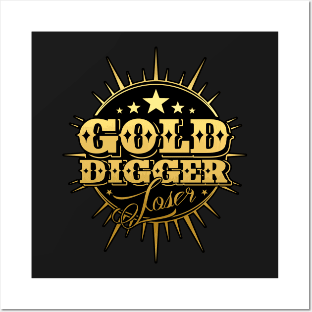 Poster D&G - gold digger, Wall Art, Gifts & Merchandise