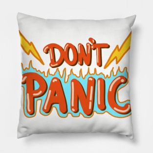 dont panic Pillow