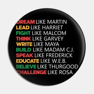 Black History Month Pin