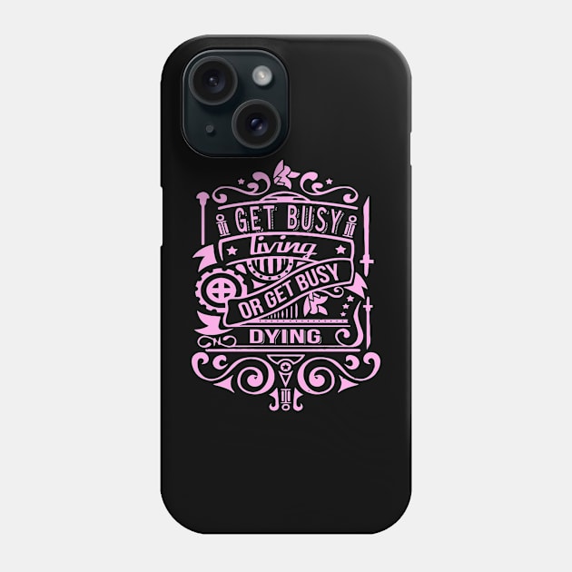 Get Busy Phone Case by moringart