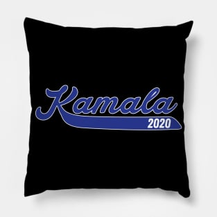 Kamala Harris 2020. Presidential race 2020, groovy logo. Pillow