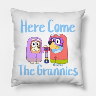 here-come-the-grannies-cartoon Pillow