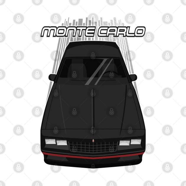 Chevrolet Monte Carlo 1984 - 1989 - black and red by V8social