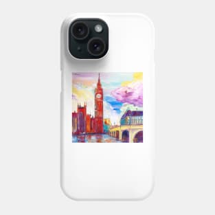 Colorful Day. London Phone Case