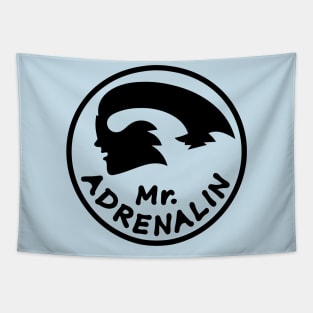 Mr. Adrenalin cycling Tapestry