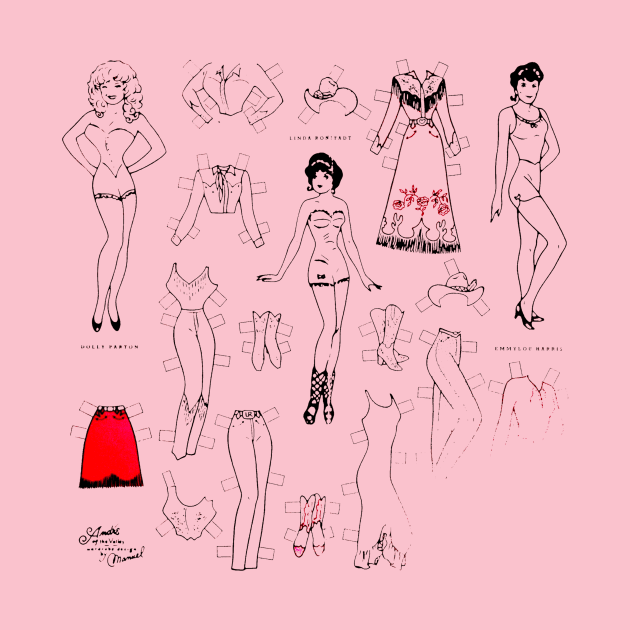 Paper dolls by 1-900-SLEEZE