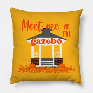 Autumn at the Gazebo Pillow